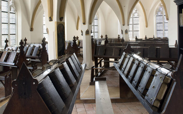 Middeleeuwse kettingbibliotheek De Librije in Zutphen