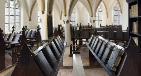 Middeleeuwse bibliotheek De Librije in Zutphen