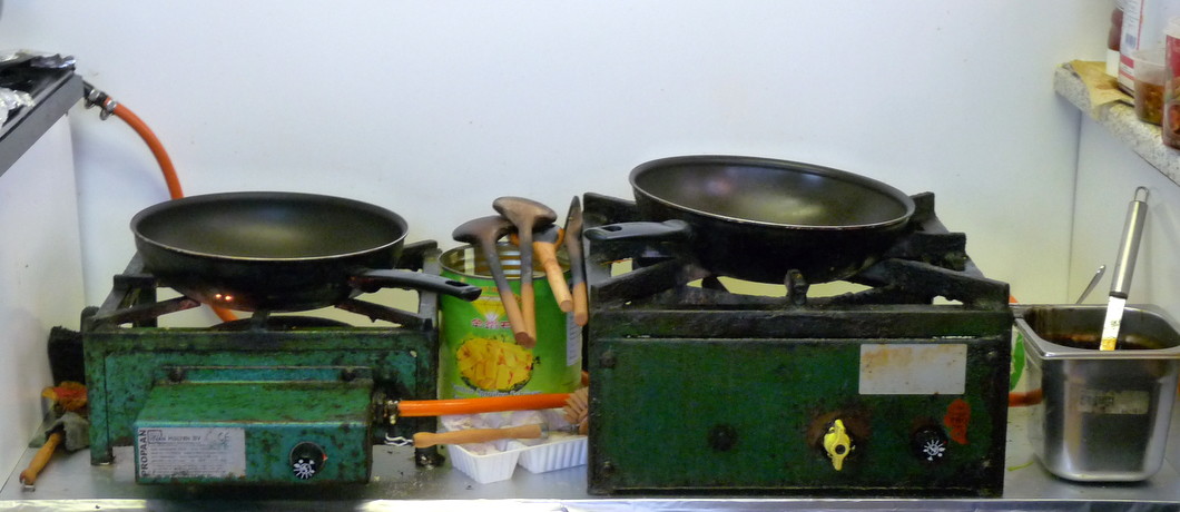 Koken in Pie-Nong Thai in Amsterdam