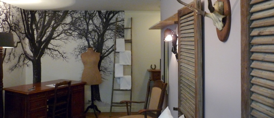 Inrichting kamer bij hotel Meneer van Eijck in Oisterwijk