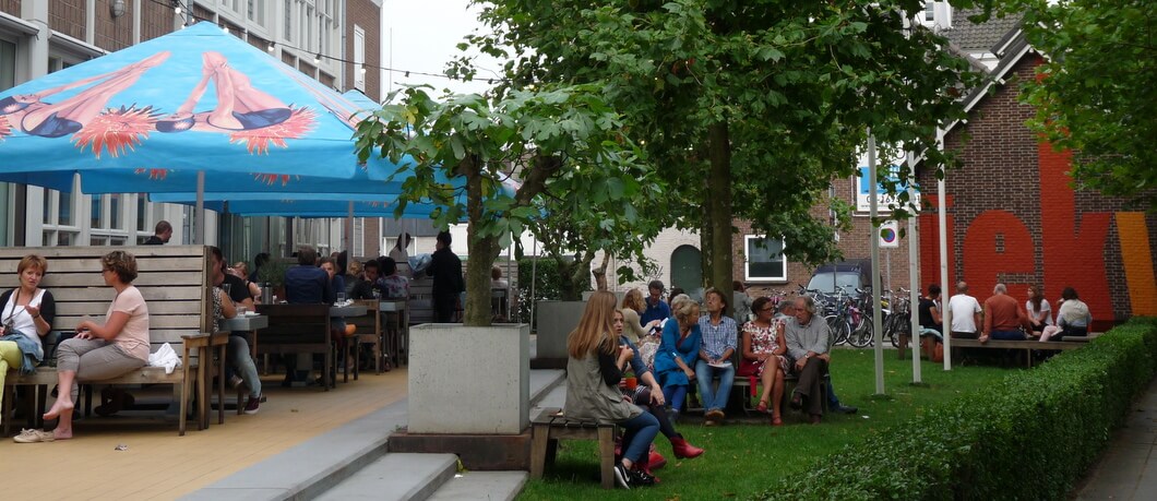 terras Verkadefabriek, Den Bosch