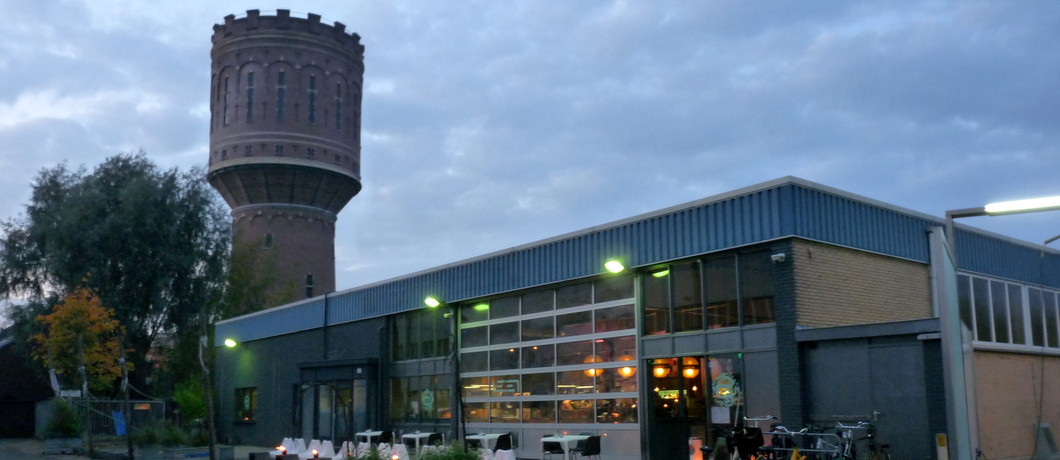 Watertoren Heuveloord bij restaurant LE:EN Utrecht