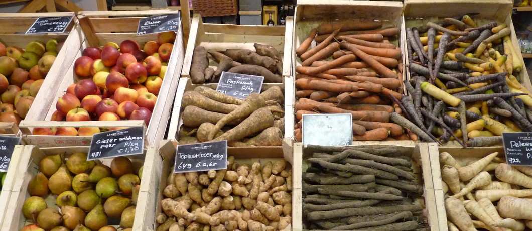 Vergeten groentes bij Lindenhoff Marché in Baambrugge