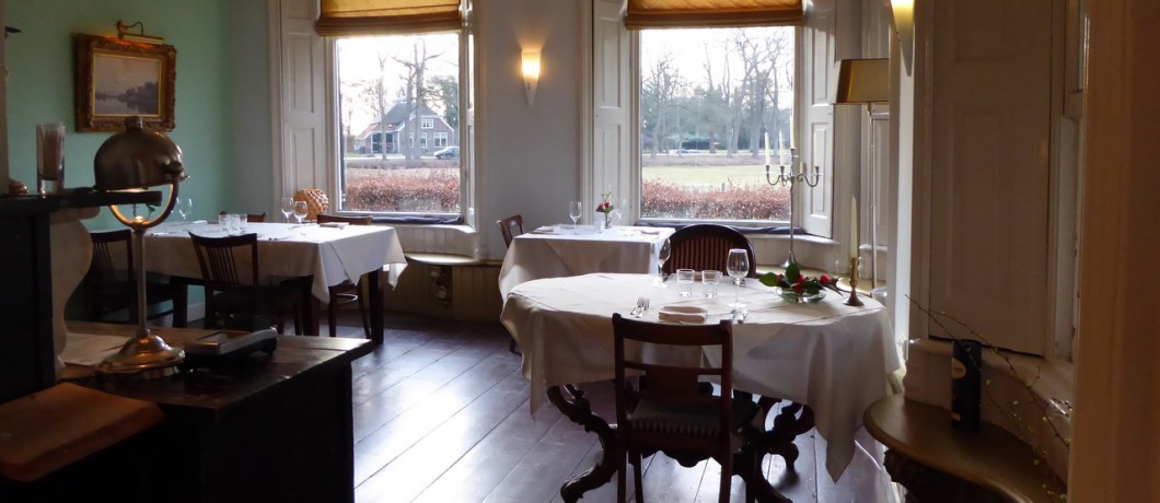 Restaurant van landhuis De Jufferen Lunsingh