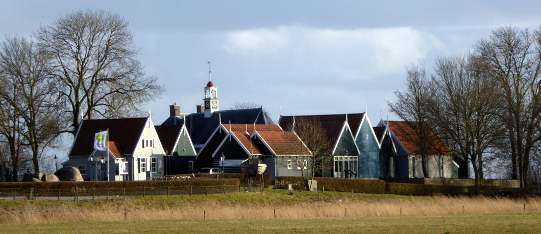 Uitzicht op Middelbuurt Schokland