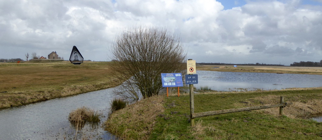 Wandelpad Op de dijkjes op Schokland