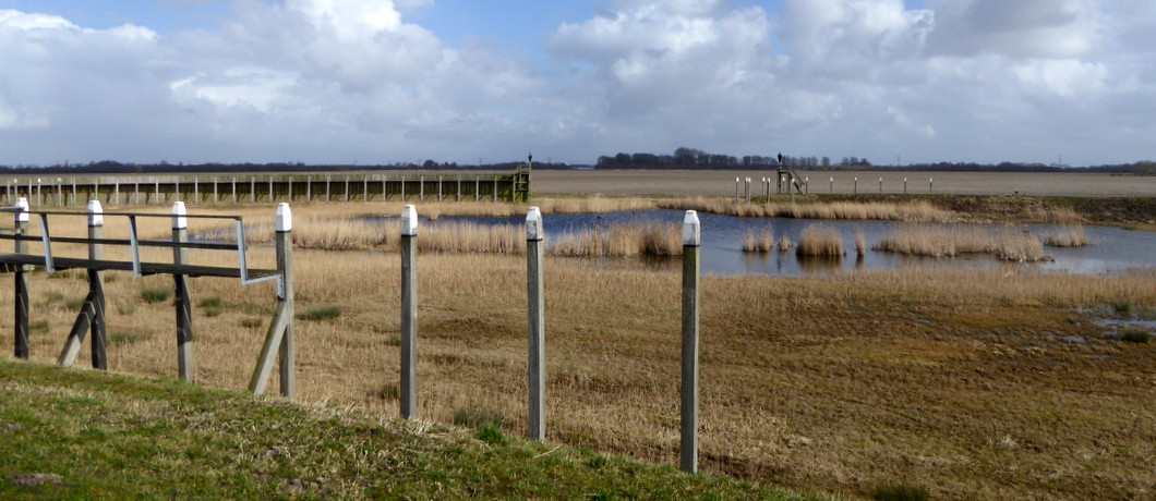 De gereconstrueerde haven van Schokland