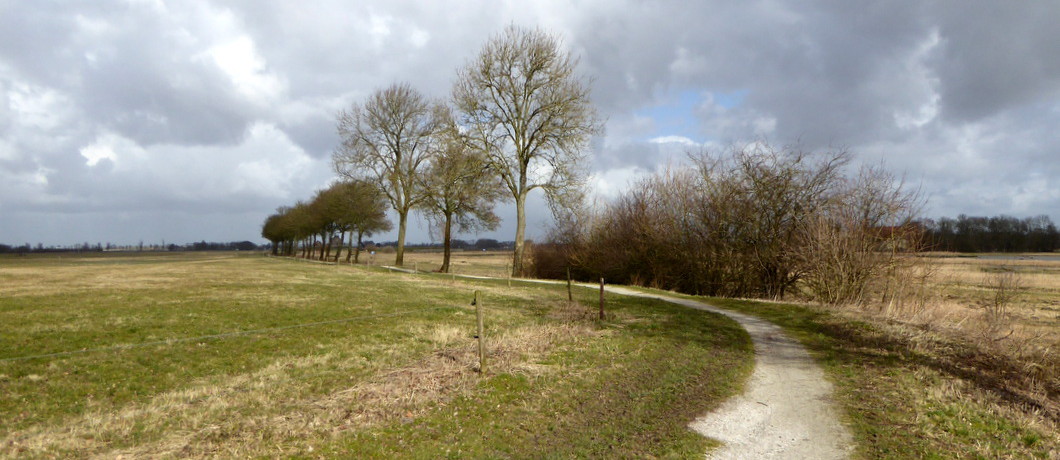 Wandelpad over Schokland