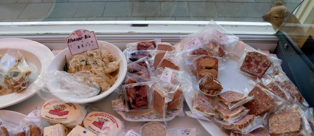 Vitrine van De Pasteibakkerij