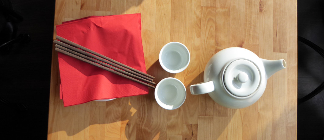 Eenvoudige inrichting bij Chinees restaurant Beijing Bao