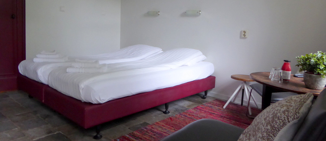 Oortjeshekken hotelkamer
