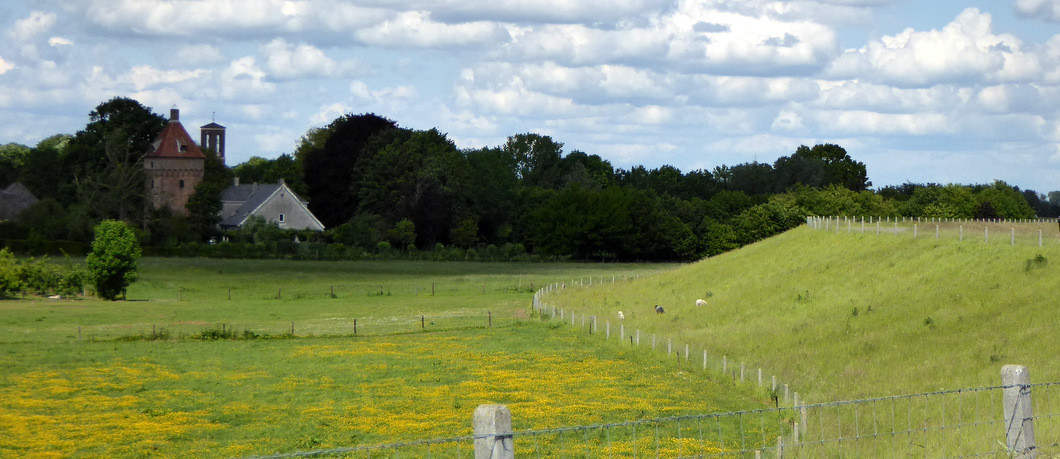 fietstocht Rondje Pontje langs de dijk