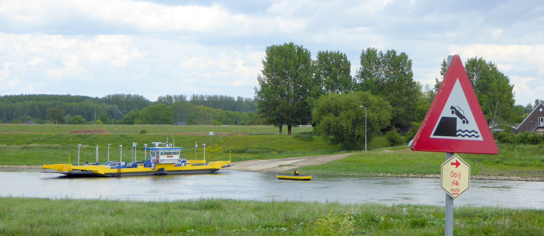 fietstocht Rondje Pontje oversteek