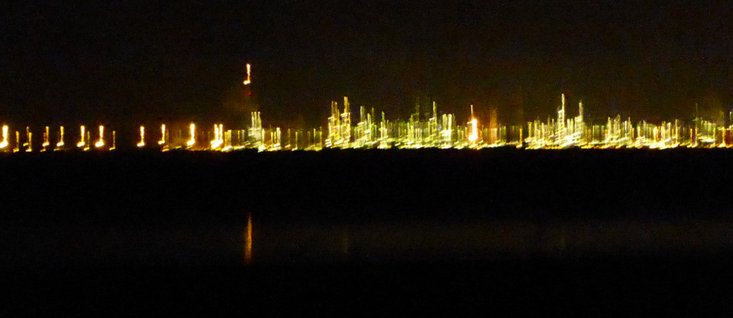 Lichten van de haven van Antwerpen