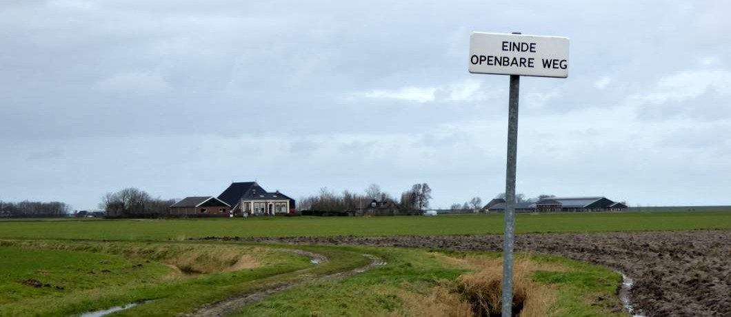 Onverharde historische paden in Noordoost-Friesland