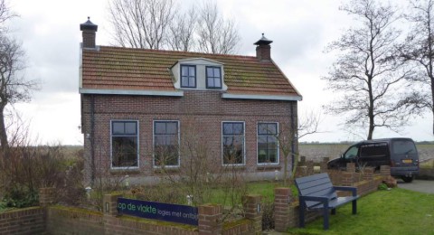 Uitwaaien bij B&B Op de vlakte achter de Waddenzee