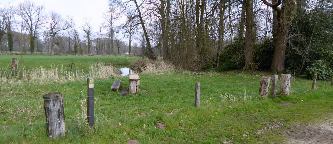 Paalkamperen op landgoed Twickel (foto Davides)