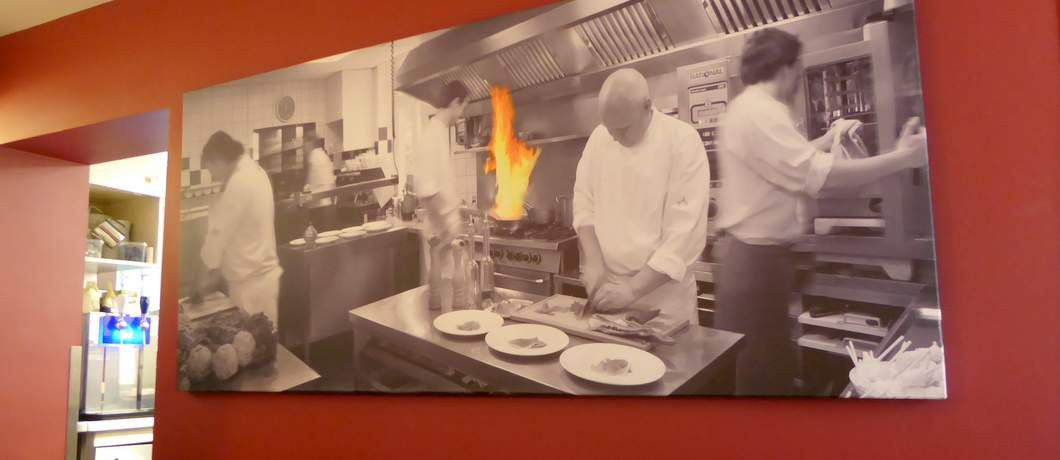 Interieur restaurant Vanille