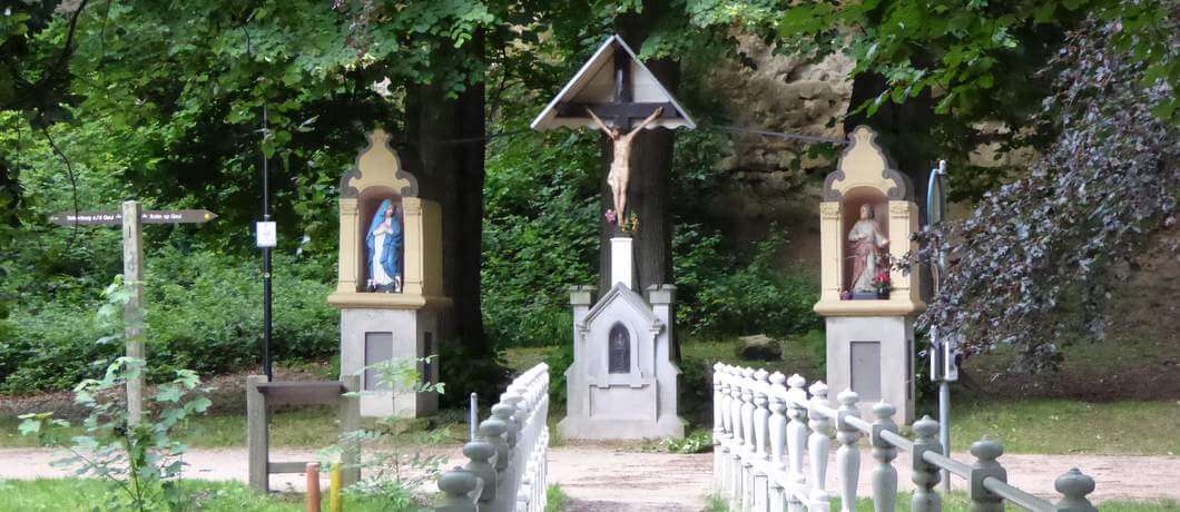Drie beeldjes wandelen Geuldal (Foto: Davides.nl)