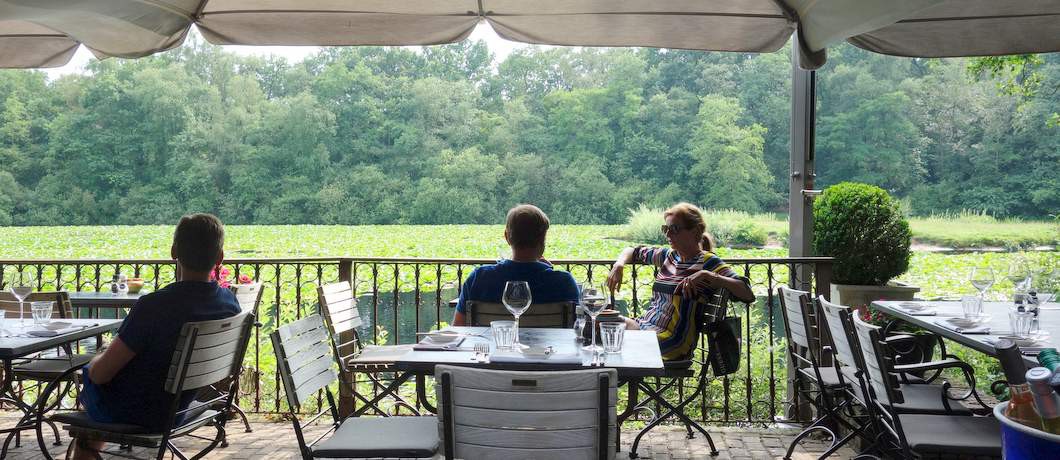 Terras restaurant Rust Wat Blaricum (foto: Davides.nl)