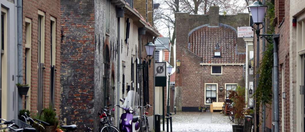 Straatbeeld van Elburg.