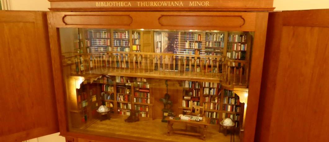 Kast met de Bibliotheca Thurkowiana in Museum Meermanno