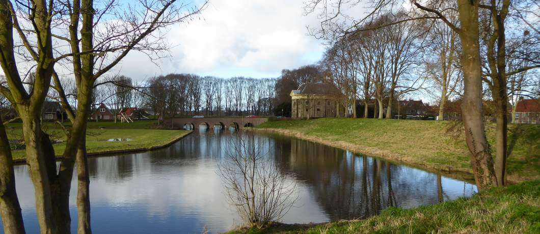 Koepoort toegang tot de stad Enkhuizen
