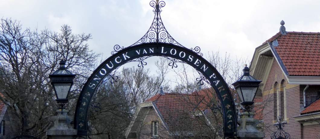 Snouck van Loosenpark een van de eerste sociale woningbouwproject en in Nederland