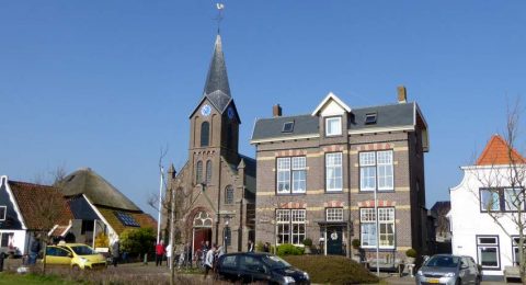 B&B Pastorie Marie naast kerk in Oudeschild op Texel