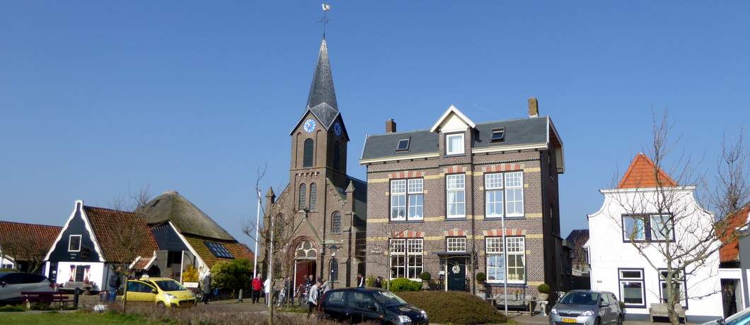 B&B Pastorie Marie naast kerk in Oudeschild op Texel