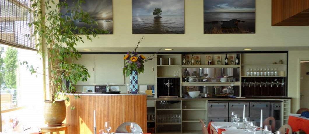 Het restaurant van Pension Homeland