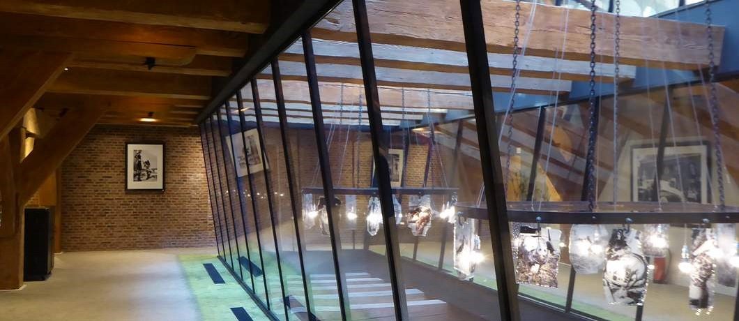 Glazen omloop van het Stadshotel Woerden