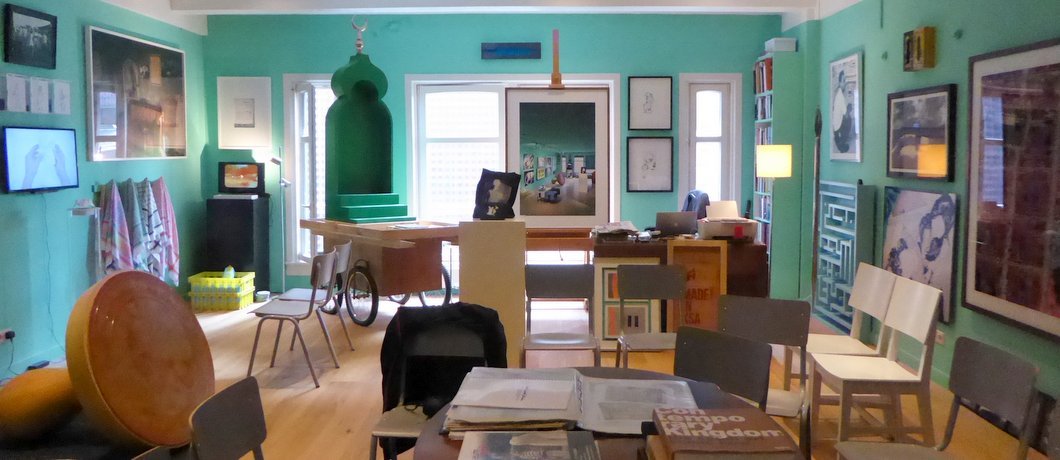 Het Greenbox Museum voor hedendaagse kunst uit Saoedi-Arabië in Amsterdam