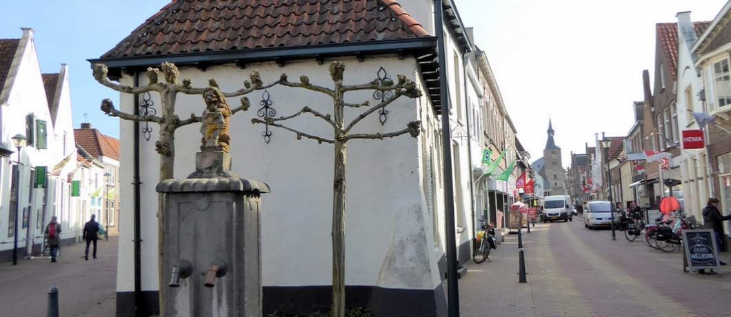 Hartje centrum in Hanzestad Hattem.