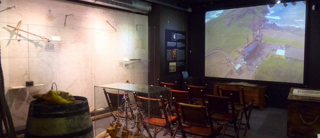 Film over Hendrick Hamel in het museum