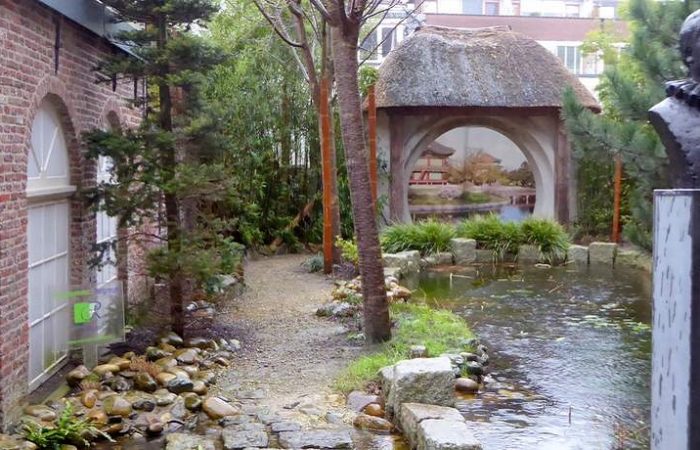 Koreaanse tuin van het Hendrick Hamel Museum in Gorinchem