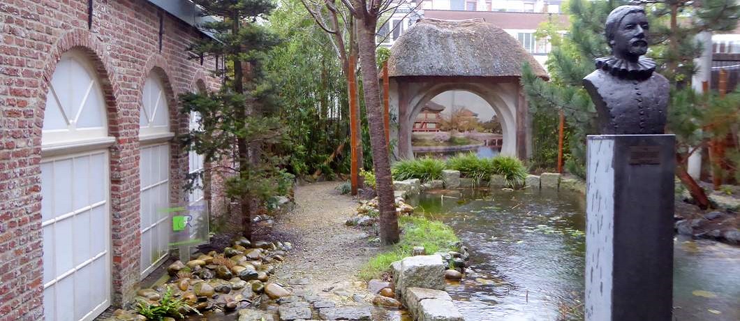 Koreaanse tuin van het Hendrick Hamel Museum in Gorinchem