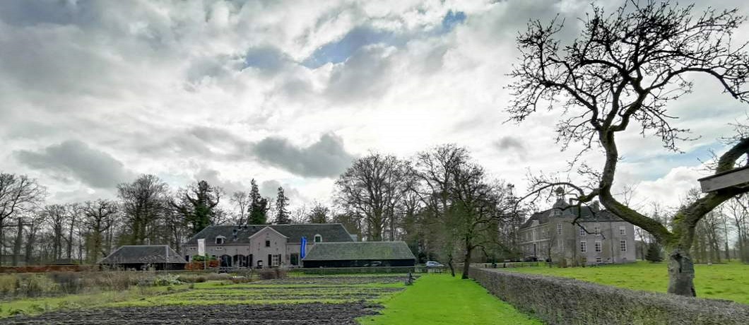 Moestuin Hof van Hackfort waarvan de oogst naar de Keuken van Hackfort gaat