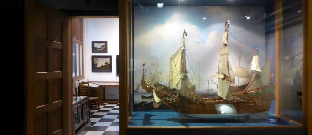VOC-schip in het Hendrick Hamel Museum