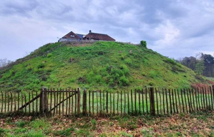 Motte Montferland is een handmatig opgehoogde natuurlijke heuvel van 17 meter die je tegenkomt tijdens de wandeling in het Montferland