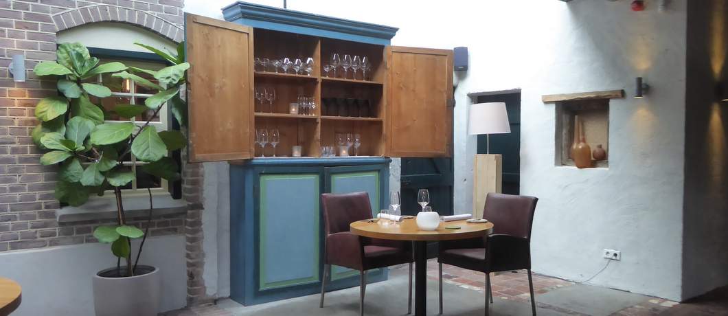 Gezellig ingerichte ruimtes bij restaurant Vandeijck