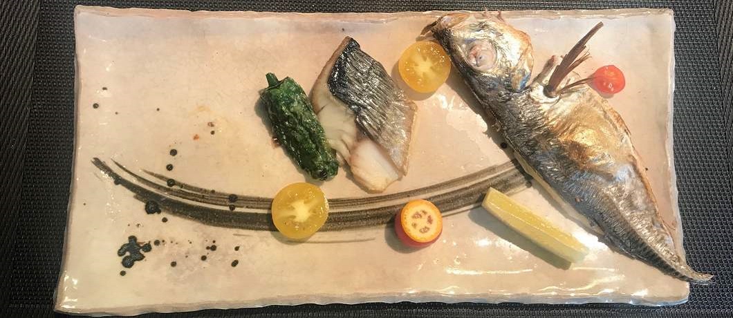 Onderdeel van het omakase menu bij Japans restaurant Hokkai Kitchen in IJmuiden