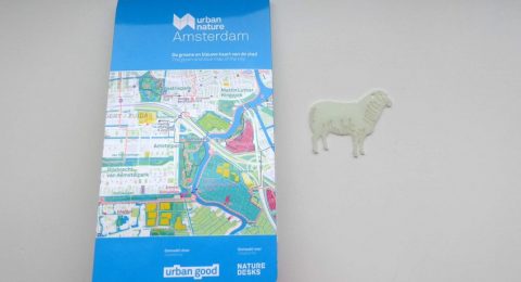 Plattegrond #UrbanNatureAmsterdam, de schatkaart van Amsterdam