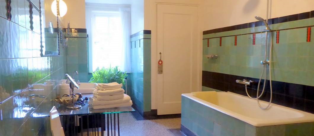 Authentieke badkamer van B&B Villa Boskamp