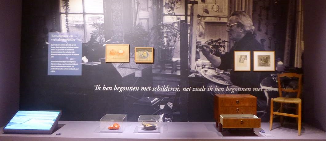 Uitleg over de autodidact Jopie Huisman in het gelijknamige museum