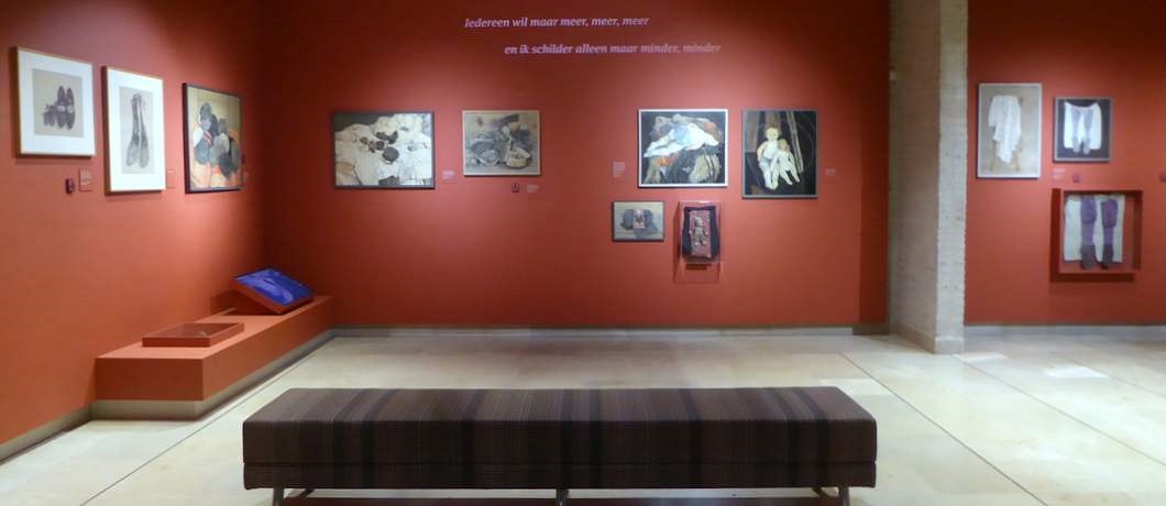 Een van de nissen in het Jopie Huisman Museum