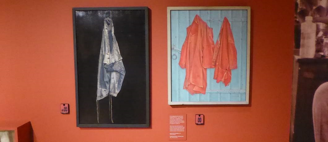 Vodden als zelfportret in het Jopie Huisman Museum