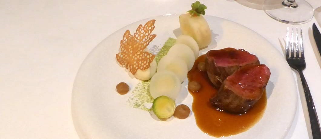 Angus ossenhaas bij restaurant Le Petit Bistro in Sneek