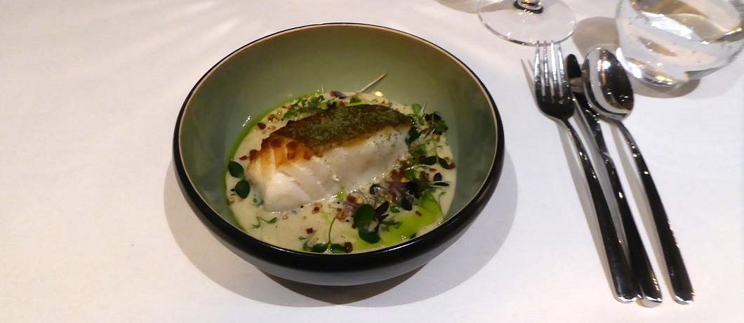 Skrei met salie bij restaurant Le Petit Bistro in Sneek