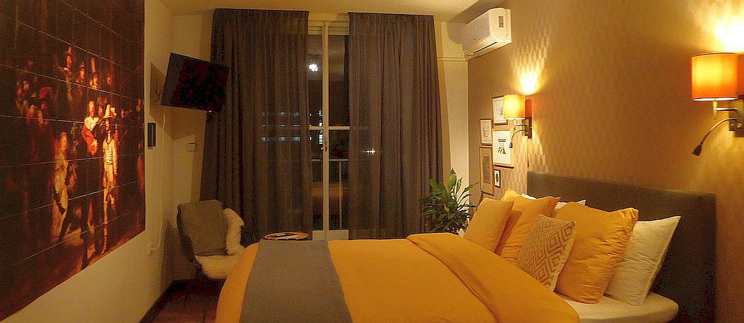 Kamer Achter de Heuvelse Kerk bij B&B Stadsslaperij Tilburg